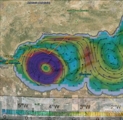 Snap shot of Pum med currents