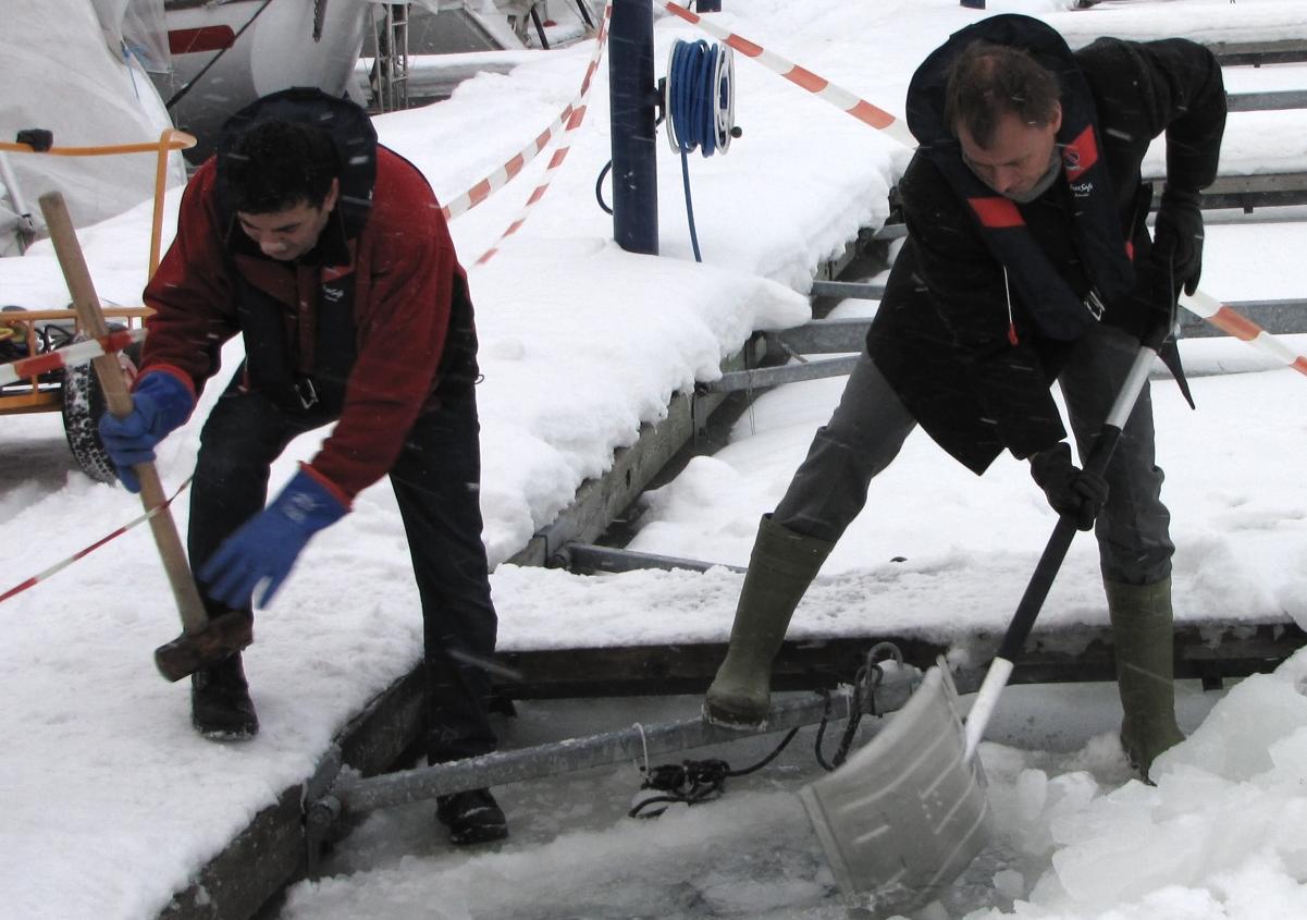 Deployment in the winter