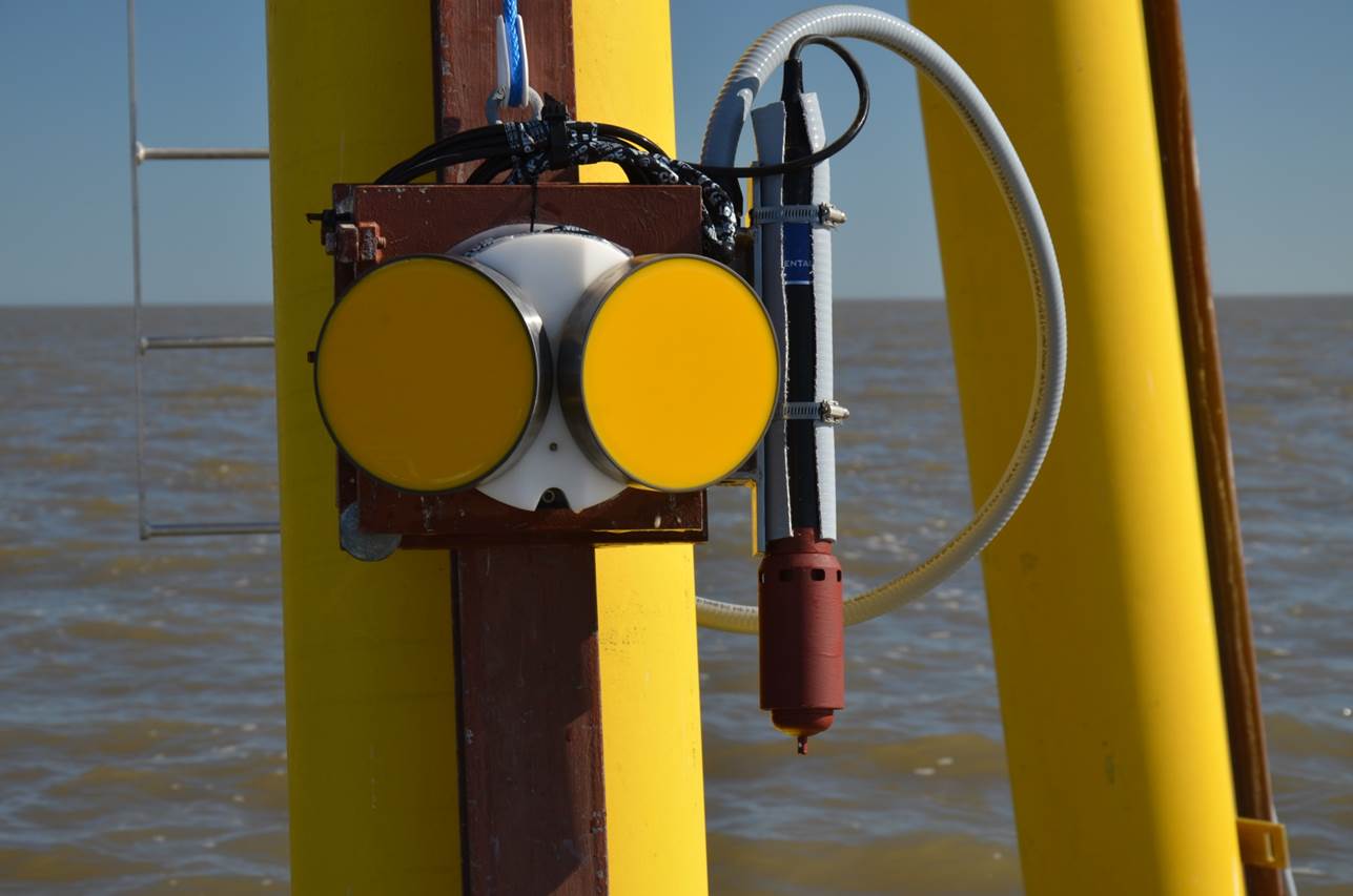 Nortek 2D profiler at PoMC