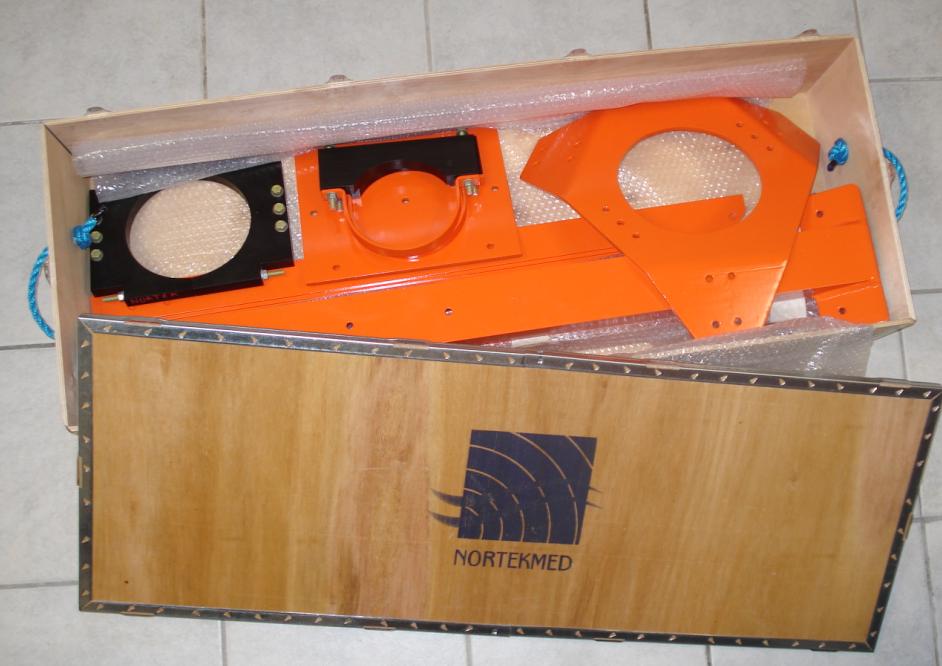 Frame in shipping box