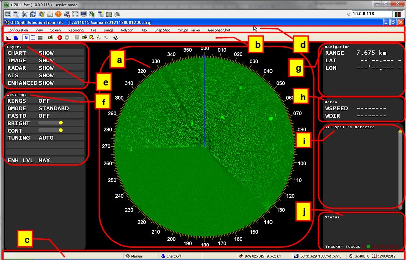 SeaDarQ v3 main scrren
