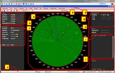 SeaDarQ v3 main scrren
