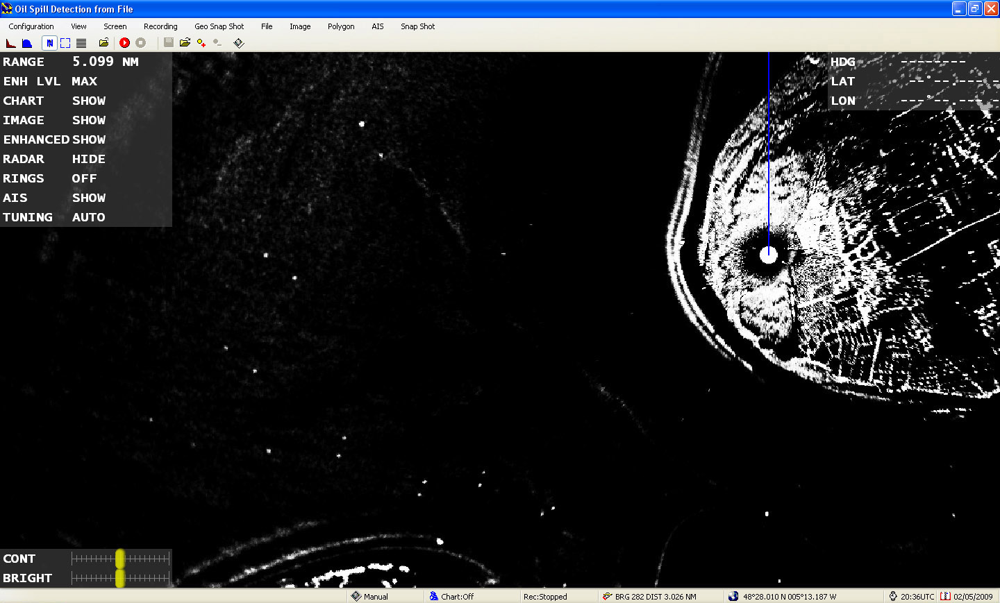 Bouys from the shipping lane in Ameland