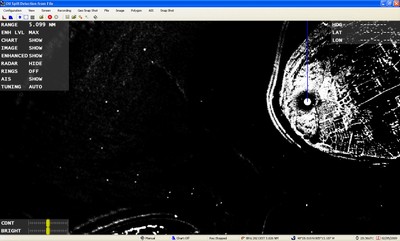 Bouys from the shipping lane in Ameland