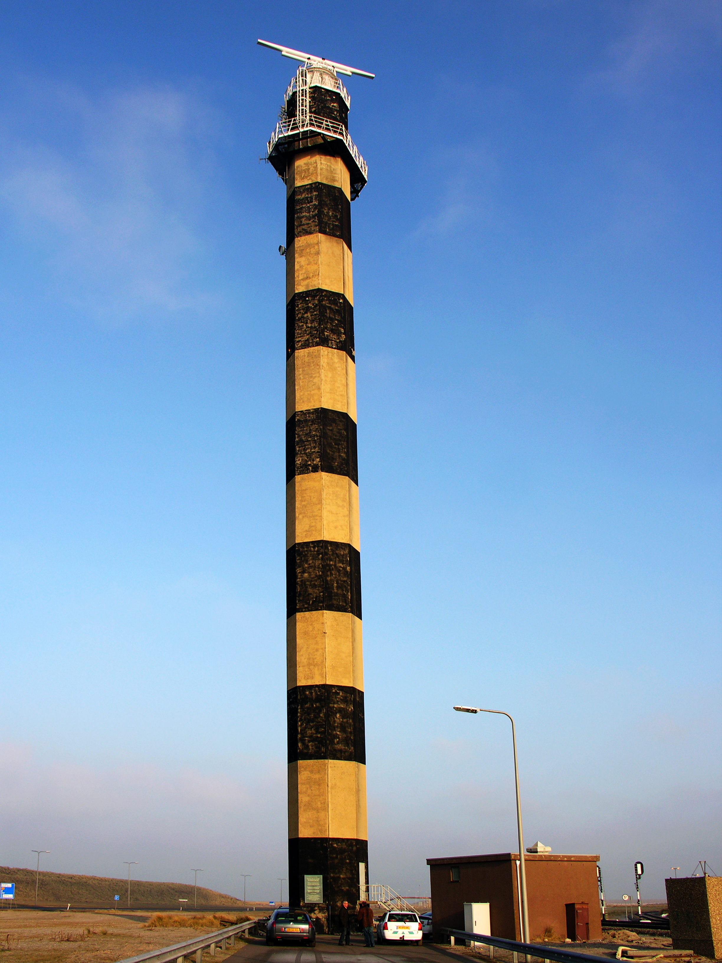 SeaDarQ on the radar tower in Rotterdam