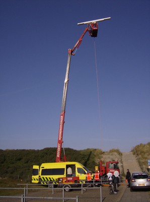 SeaDarQ system during test in Sand Engine
