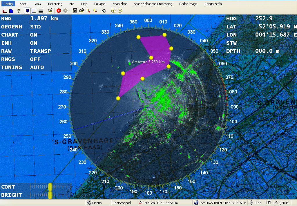 Spill Area Determination