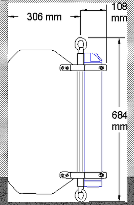 Aquafin drawing with dimensions