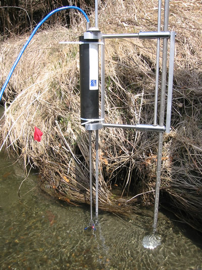 Vectrino used outdoor