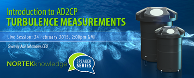 Webinar banner - Introduction to AD2CP turbulence measurement